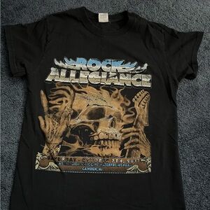 Rock allegiance 2017 concert tshirt